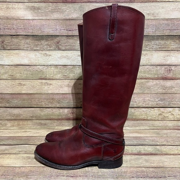 Frye | Shoes | Frye Redwood Leather Lindsay Plate Pull Up Boots | Poshmark